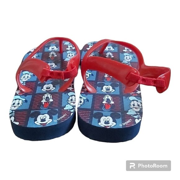 NWOT Toddler Disney Mickey Mouse, Donald Duck & Goofy Sandals - Size 11 - Picture 5 of 7